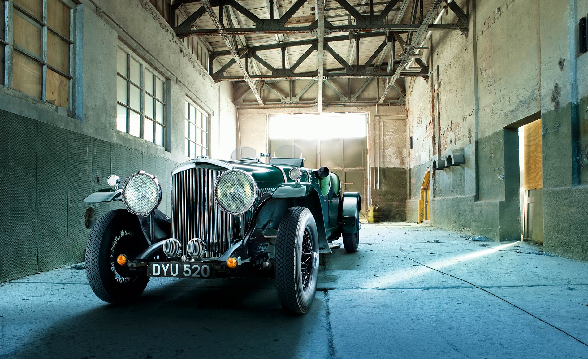 Kalender Zeitensprung Rolls-Royce Bentley 4 1/4 Special Roadster